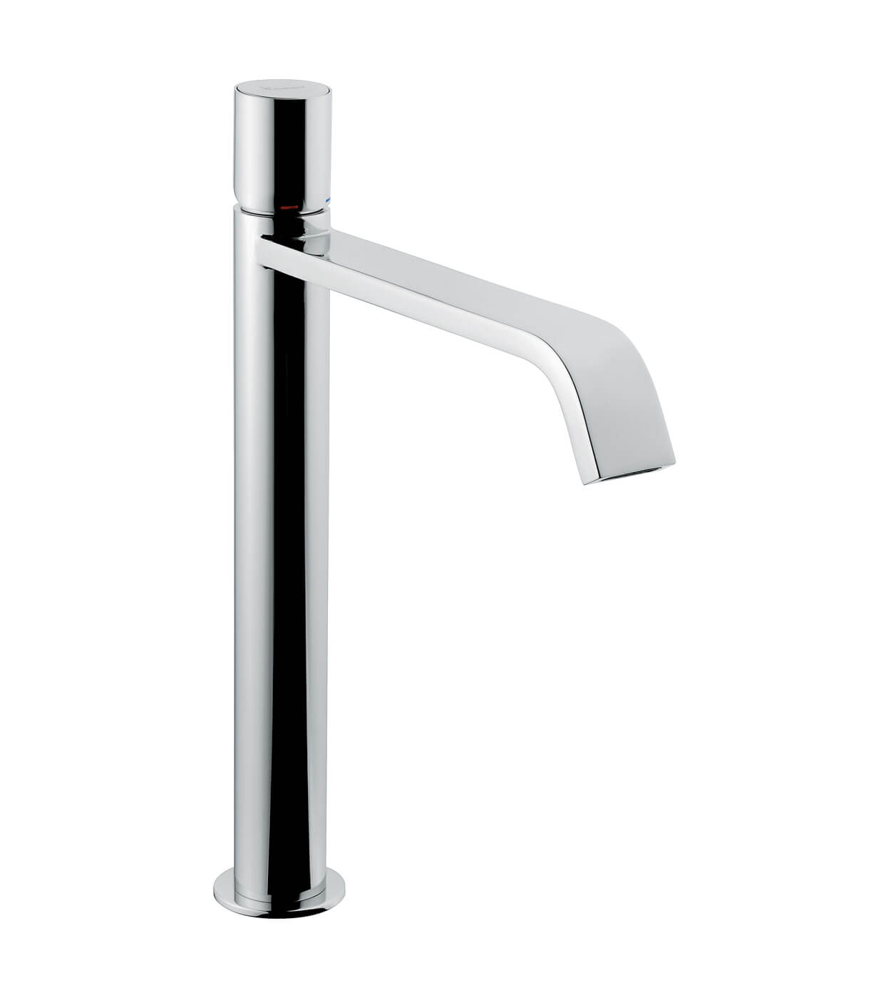 Высокий смеситель для раковины Emmevi Minù 83006, click-clack