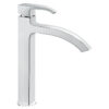 Высокий смеситель для раковины Emmevi Niagara 74003BIG, click-clack